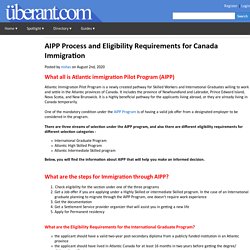 Apply for Canada Immigration via Atlantic Immigration Pilot Program