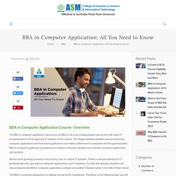 BBA in CA: Eligibility, Fees, Syllabus, Scope, Career