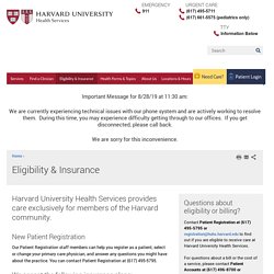 Harvard University Health Services