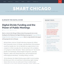 Eliminate the Digital Divide – Smart Chicago