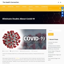 Eliminate Doubts About Covid-19 - The Health Connection