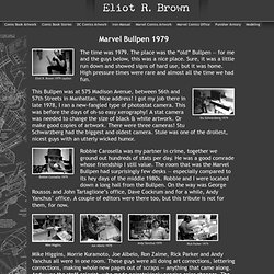 Eliot R Brown » Blog Archive » Marvel Bullpen 1979