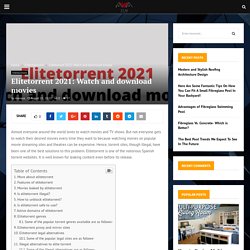 Elitetorrent 2021: Watch and download movies