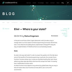 Elixir — Where is your state?