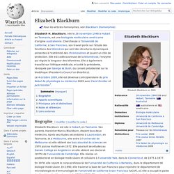 Elizabeth Blackburn