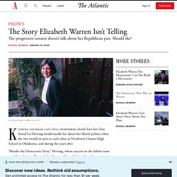 Elizabeth Warren's GOP Past Could Help Her in 2020