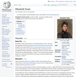 Elizabeth Yeats