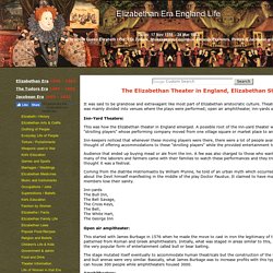 The Elizabethan Era Theaters in England,Stages,Amphitheaters,inn-yards and playhouses