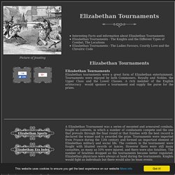 Elizabethan Tournaments