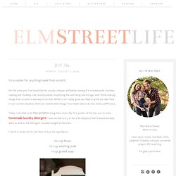 elm street life: DIY life.