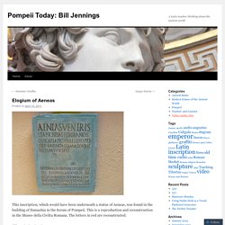 Pompeii Today: Bill Jennings