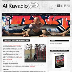 Al Kavadlo – We're Working Out! » The Elusive Free-Standing Handstand