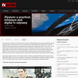 Elysium: a practical, miniature and digital fx odyssey