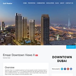 Emaar Downtown Views II