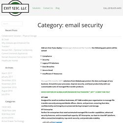 Email Security - exit123c.com