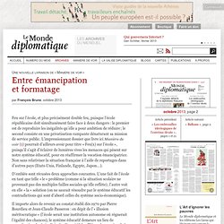Entre émancipation et formatage, par François Brune