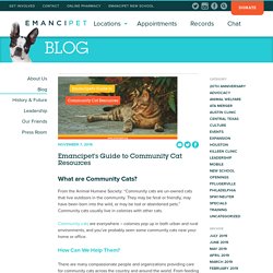 Emancipet's Guide to Community Cat Resources