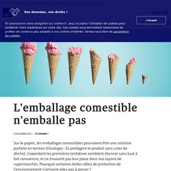 AXA LIVE - L'emballage comestible n'emballe pas