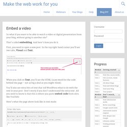 Make the web work for you