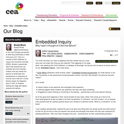 Embedded Inquiry