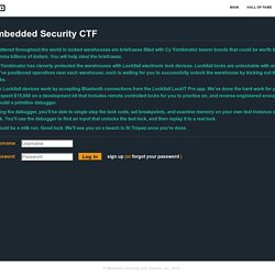 Embedded Security CTF