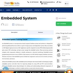 Embedded Systems Training in Delhi NCR