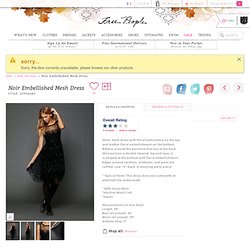 Free People Noir Embellished Mesh Dress at Free People Clothing Boutique