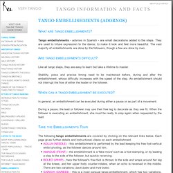 Tango Embellishments - definitive guide