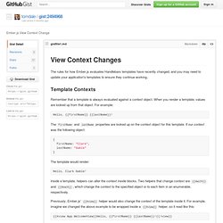 Ember.js View Context Change