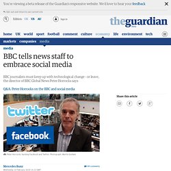 BBC tells news staff to embrace social media