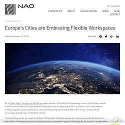 Europe’s Cities are Embracing Flexible Workspaces