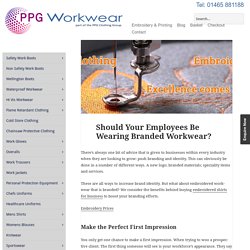 Embroidered Shirts For Business – Workwear – PPG Workwear