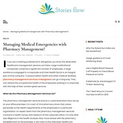 Managing Medical Emergencies with Pharmacy Management!