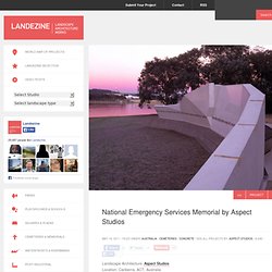 National Emergency Services Memorial by Aspect Studios