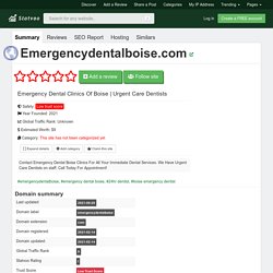 Emergency Dental Clinics Of Boise