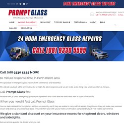 24 Hour Emergency Glass Replacement