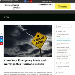 Know Your Emergency Alerts and Warnings this Hurricane Season