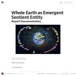 Whole Earth as Emergent Sentient Entity
