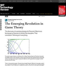 The Emerging Revolution in Game Theory
