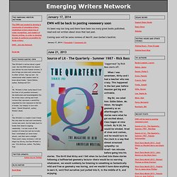 Emerging Writers Network