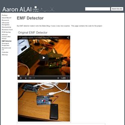 EMF Detector - Aaron ALAI