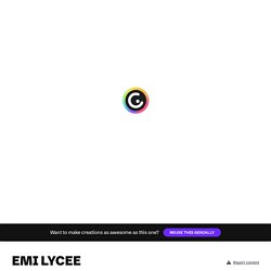 EMI LYCEE by jfiliol.pro on Genially