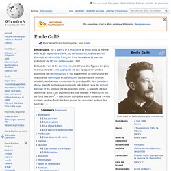 Émile Gallé