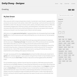 Emily Chang - Blog: My Data Stream