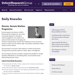 Oxford Research Group