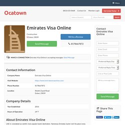 Emirates Visa Online - Construction - Ocala Business