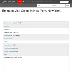 Emirates Visa Online in New York, New York - Travel & Transportation