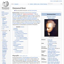 Emmanuel Kant