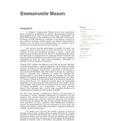Emmanuelle Mason » biographie