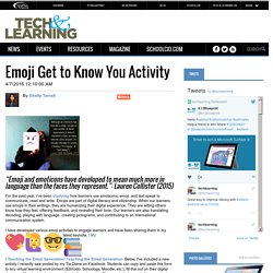 Emoji Get to Know You Activity